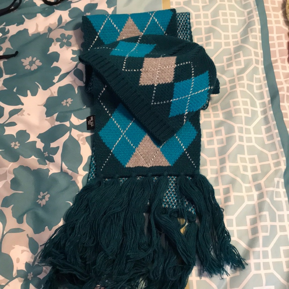 Matching scarf and hat